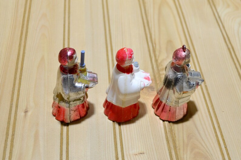 Vintage Christmas Choir Boy Ornament Holiday Decoration Hard Etsy