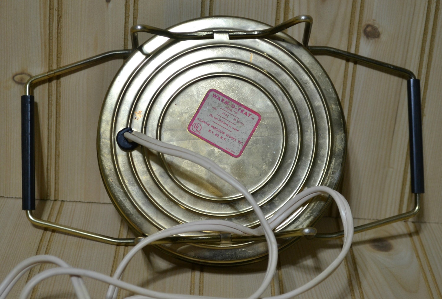 WarmOTray Vintage Round Oval Electric Hot Plate Model 101 Etsy 日本