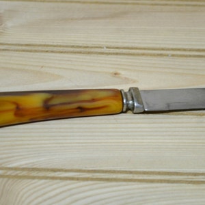 Vintage Paring Knife Stainless Bakelite Handle Kitchen Utensil