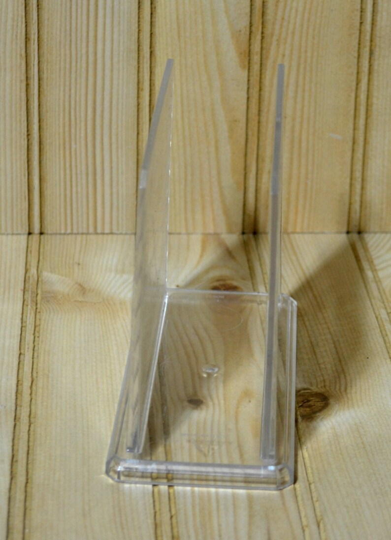 Vintage Clear Plastic Napkin Holder Mail Holder Paper Holder Etsy