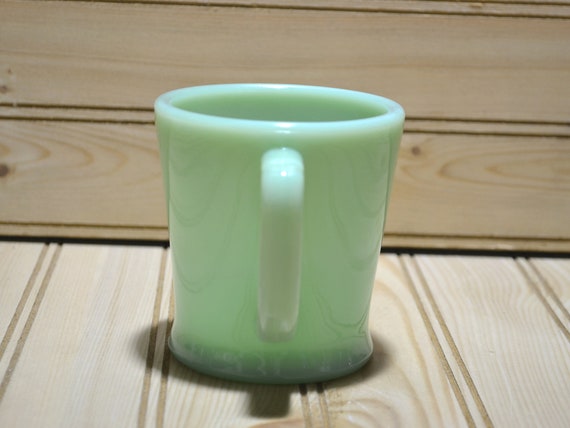 売れ筋がひ Jadeite Jadite King Fire Vintage D 即決 海外 Hocking Anchor 40 S 60 S Mugs Coffee Handle 海外商品購入代行 Labelians Fr