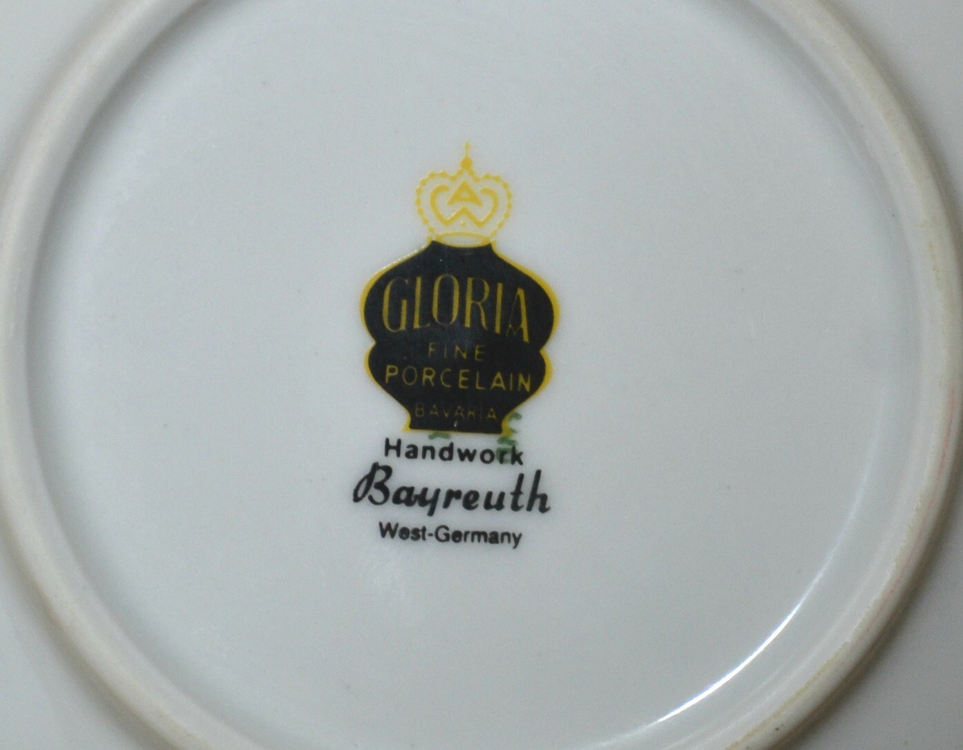 Vintage Gloria Fine Porcelain Trinket Dish Bowl Candy
