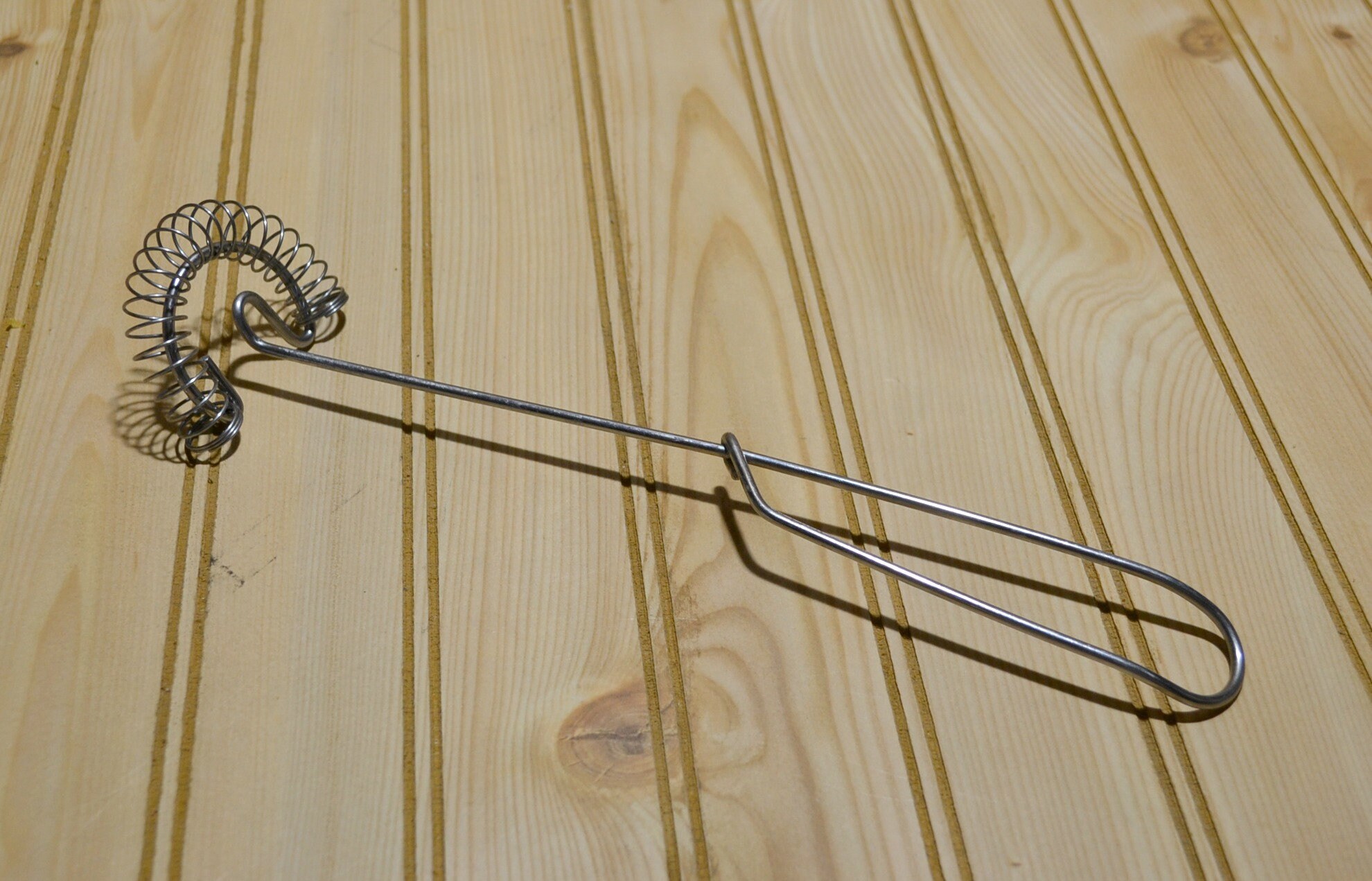 Vintage Metal Whisk Wisk Mixer Coiled Hand Held Egg Beater Etsy