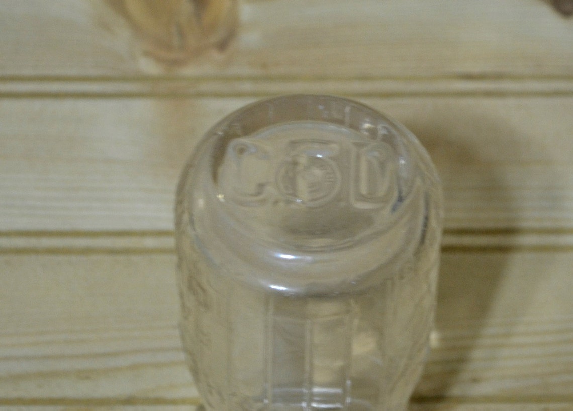 Vintage Milk Glass Bottle 1/4 Pint Chestnut Farms Dairy Bottle Etsy