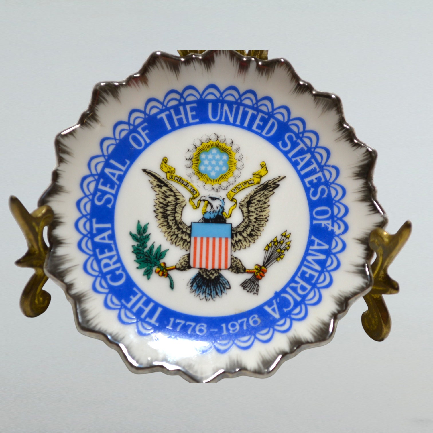 The Great Seal of the United States Plate - Etsy