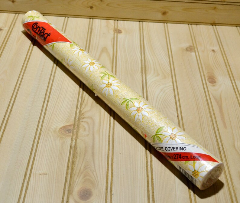 Vintage Contact Brand Self Adhesive Plastic Paper Decorative Etsy