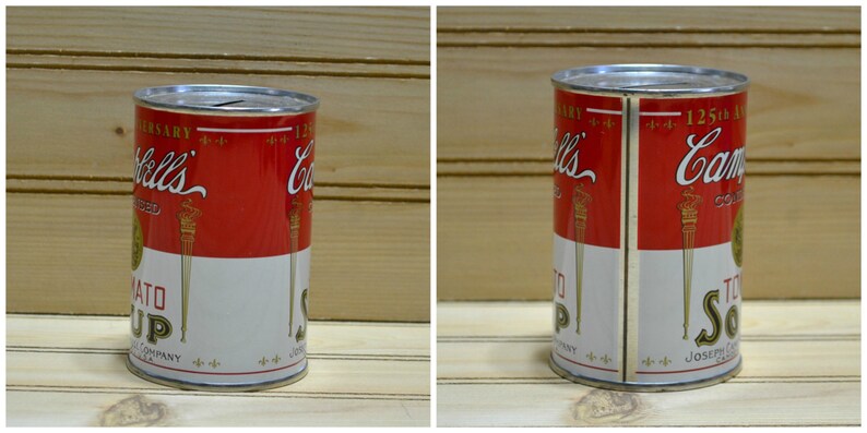 Tomato Soup Tin Can Coin Bank Tomato Soup Pop Art Pillowcase in 2020