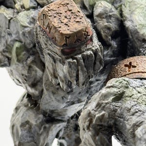 Stone Golem – Resin DND Miniature Fantasy Rpg Boss (32mm and Painted!)