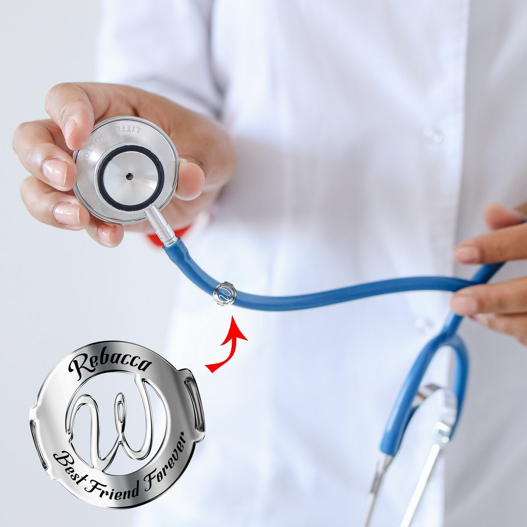 Custom Stethoscope Tagpersonalized Stethoscope Name Etsy