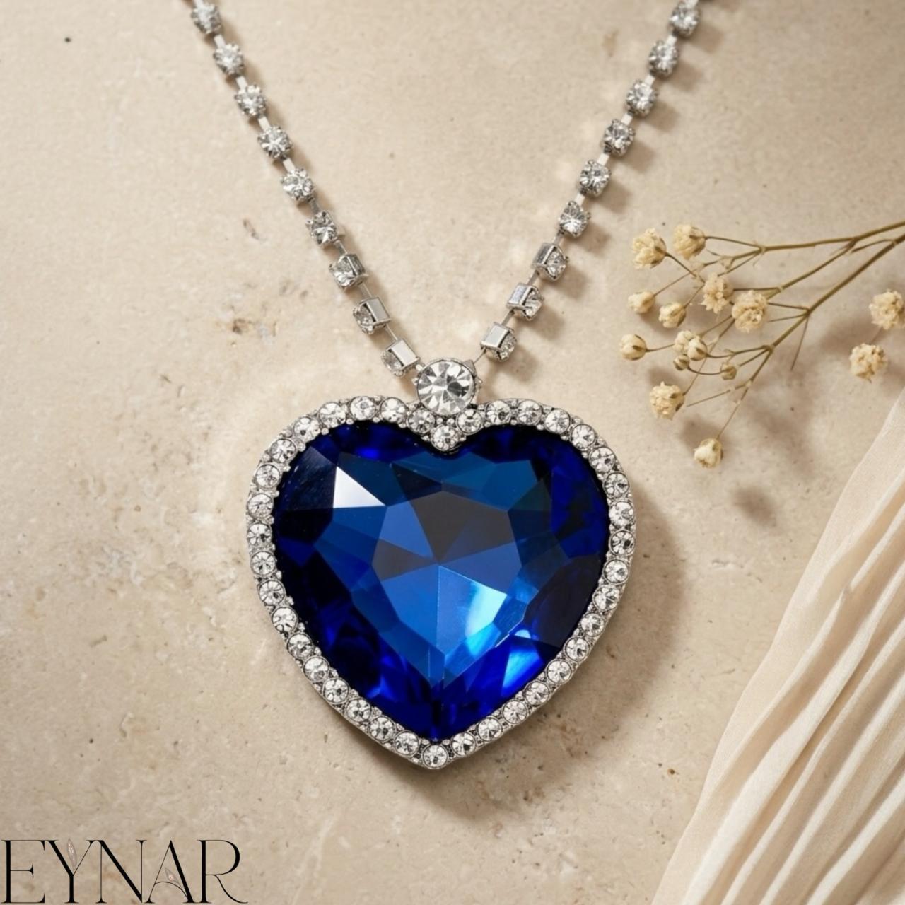 Heart of the ocean necklace titanic - Etsy 日本