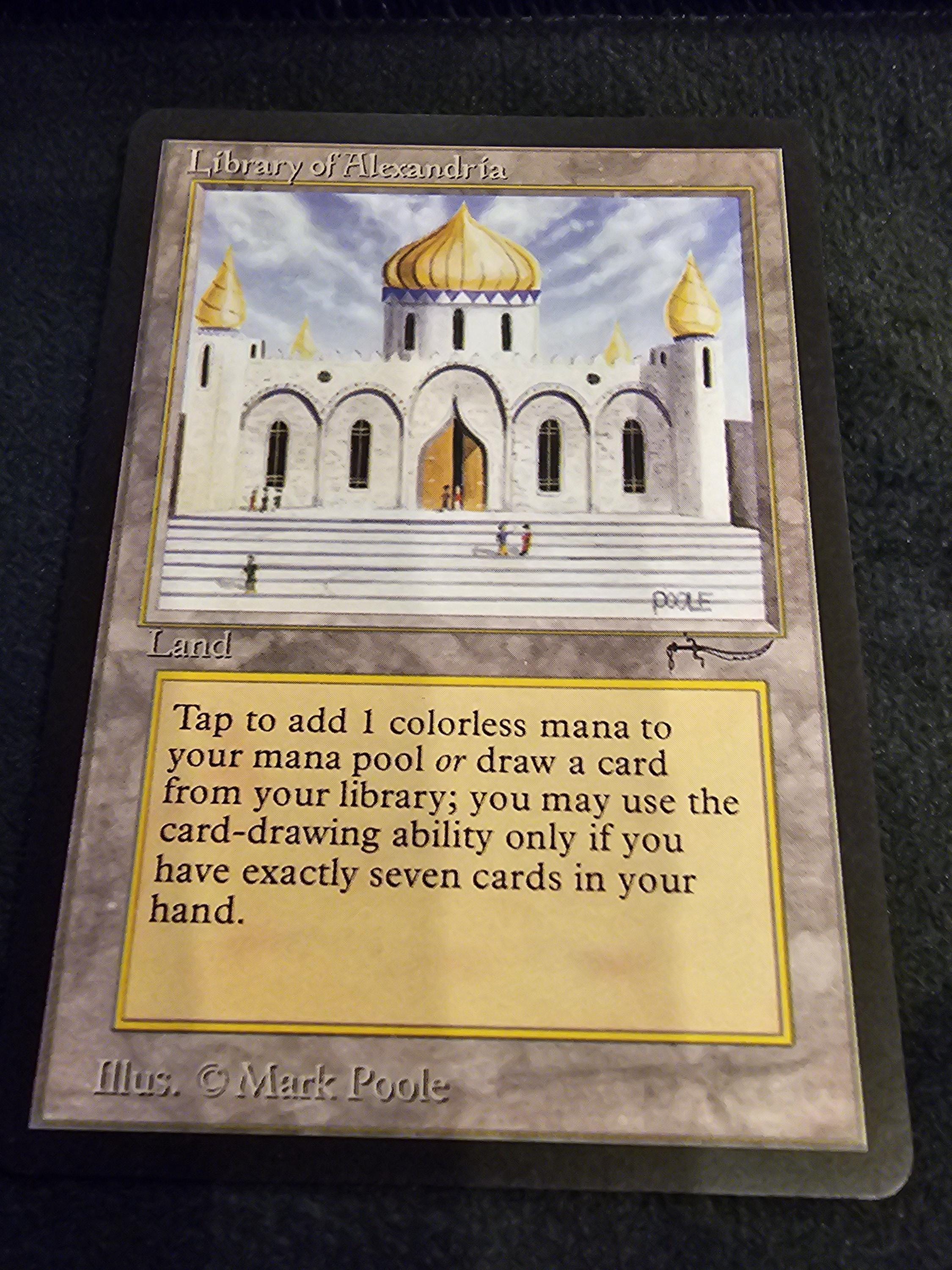Mtg Library of Alexandria - Etsy UK