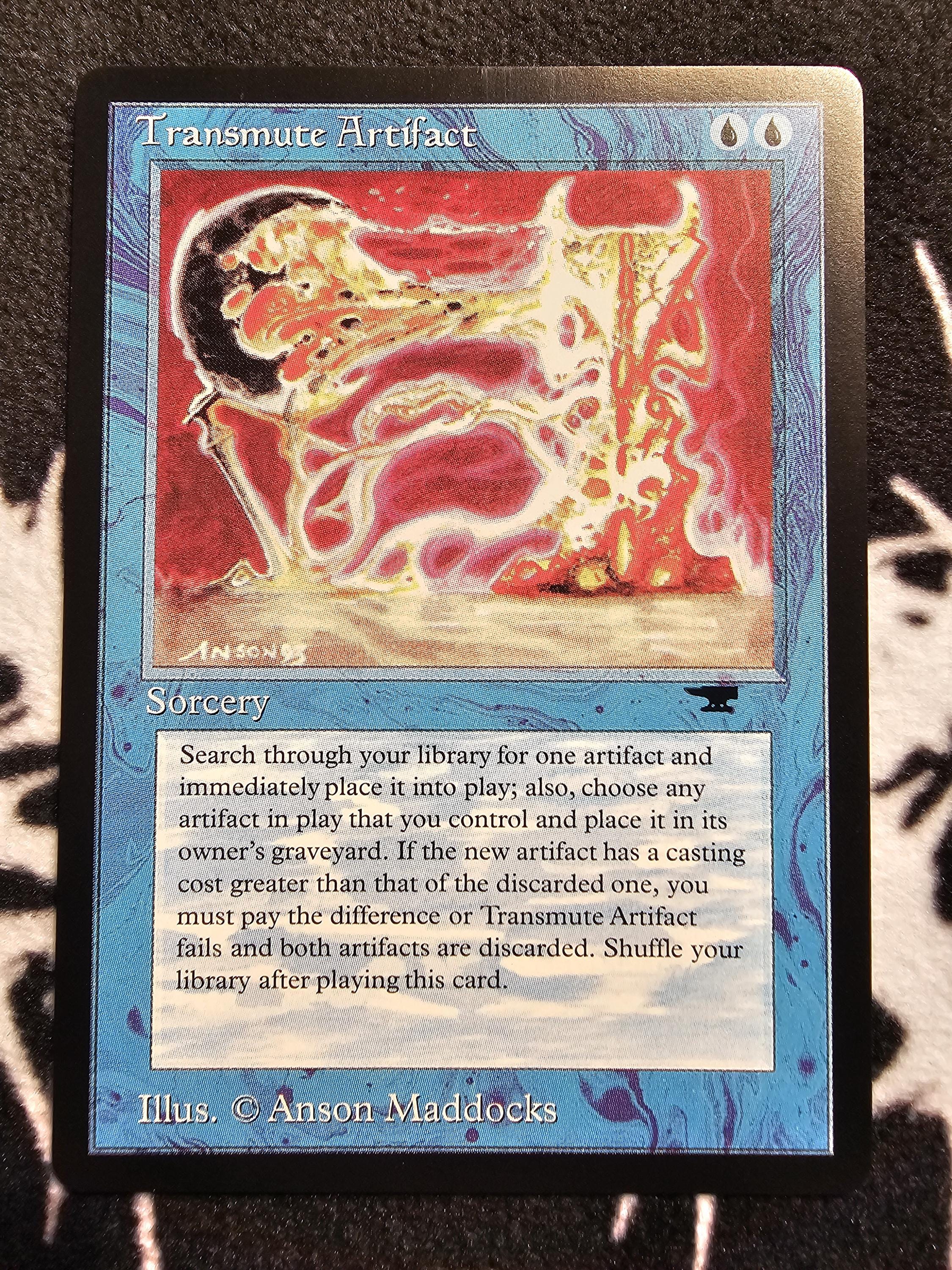 cards with transmute mtg Artifact Transmute only as a sorcery.) Transmute in MTG: Rules, History,