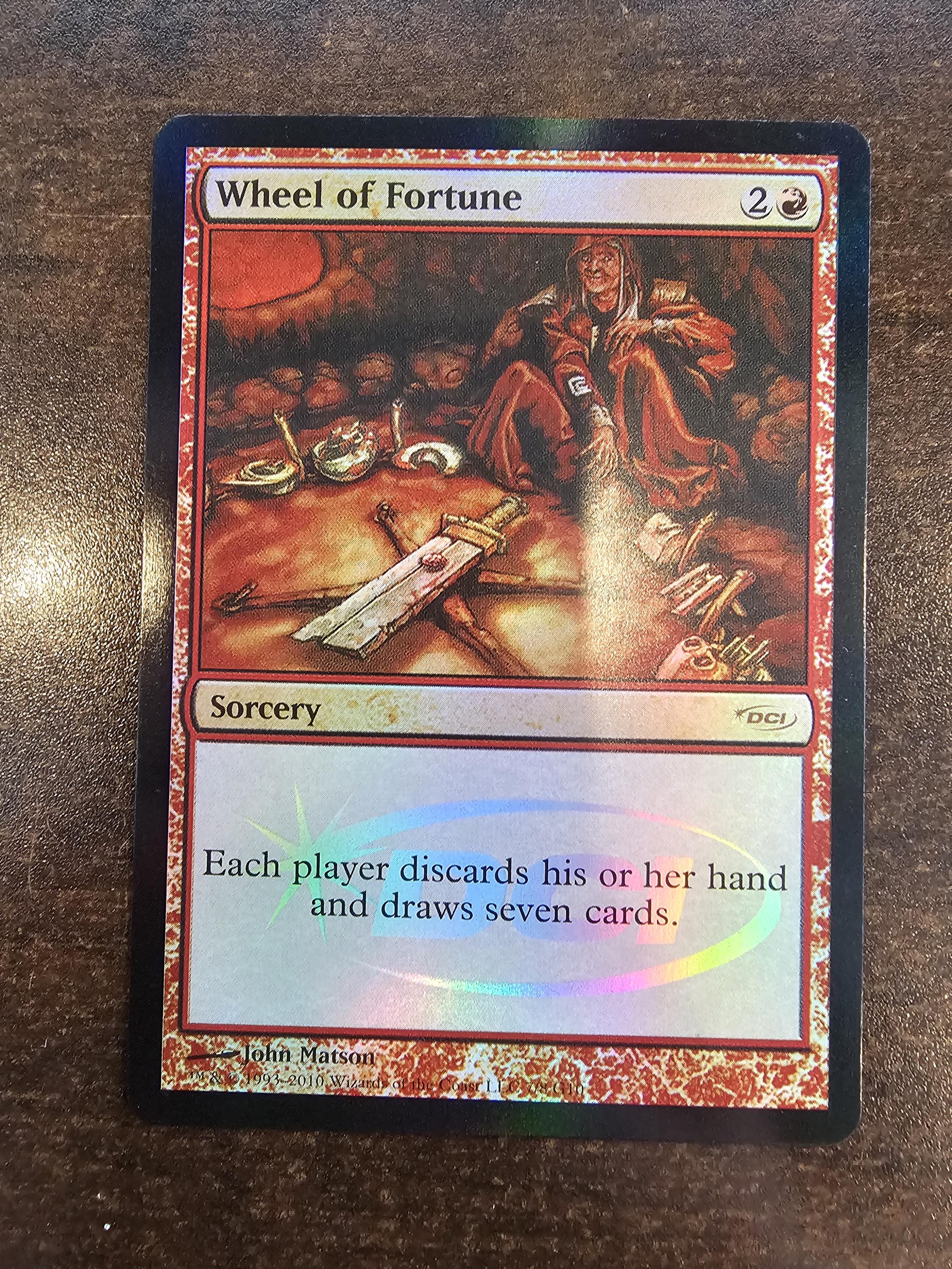 Mtg Proxies Wheel of Fortune - Etsy