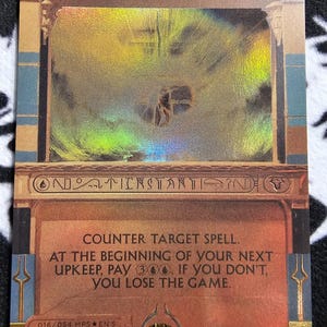 Pact of Negation - Custom Proxy Foil - Amonkeht Invocations - Commander CEDH Cards