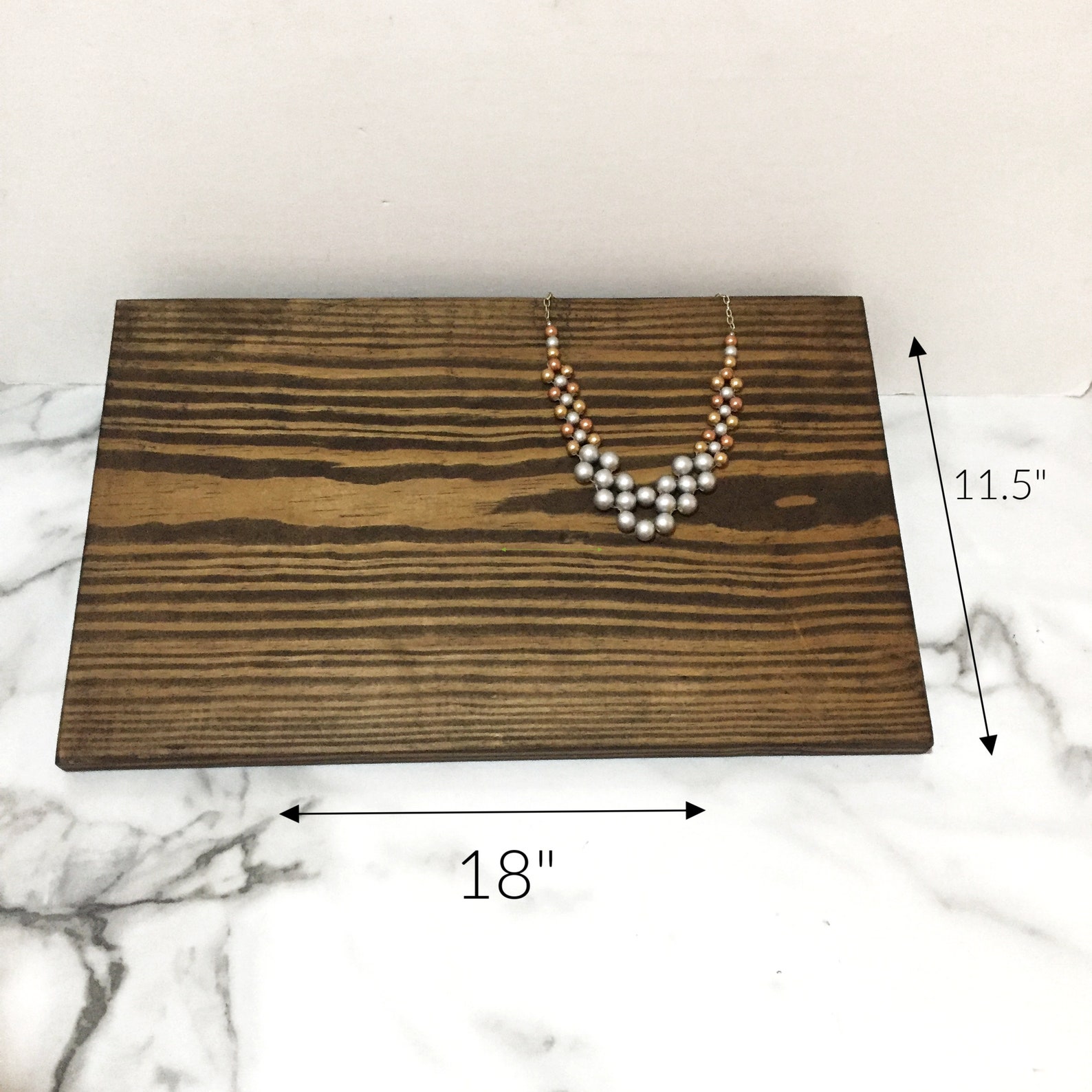 Necklace Display Board Jewelry Display Board Tilted Slanted Etsy