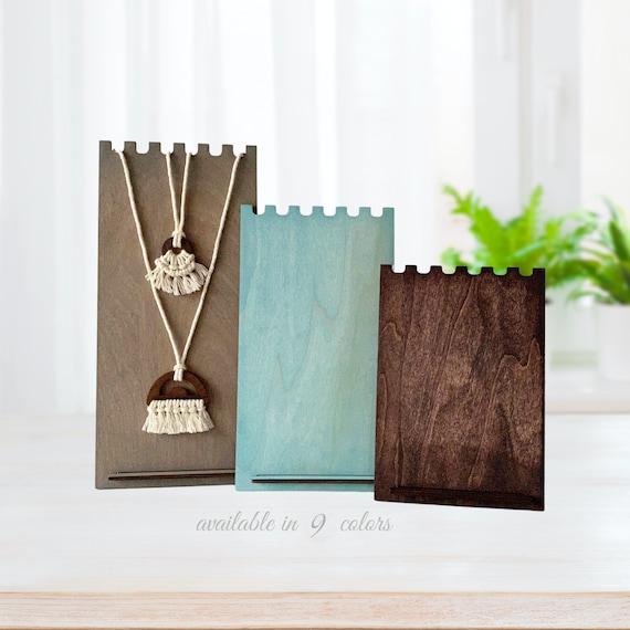 Necklace Displays SET OF 3 Necklace Busts Stand Holders Neck Etsy
