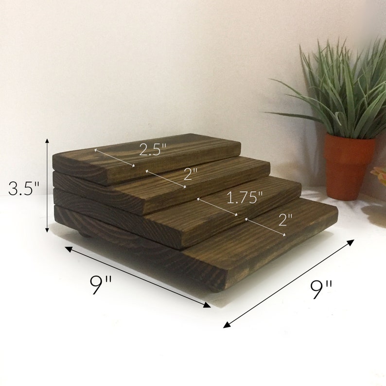 Jewelry Products Displays Platforms Risers Stands With 4 Steps Etsy