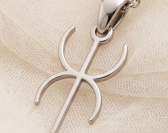 Duality Symbol Necklace. | 925 Sterling Silver | Symbolic Harmony & Balance | Meaningful Gift for Self or Other