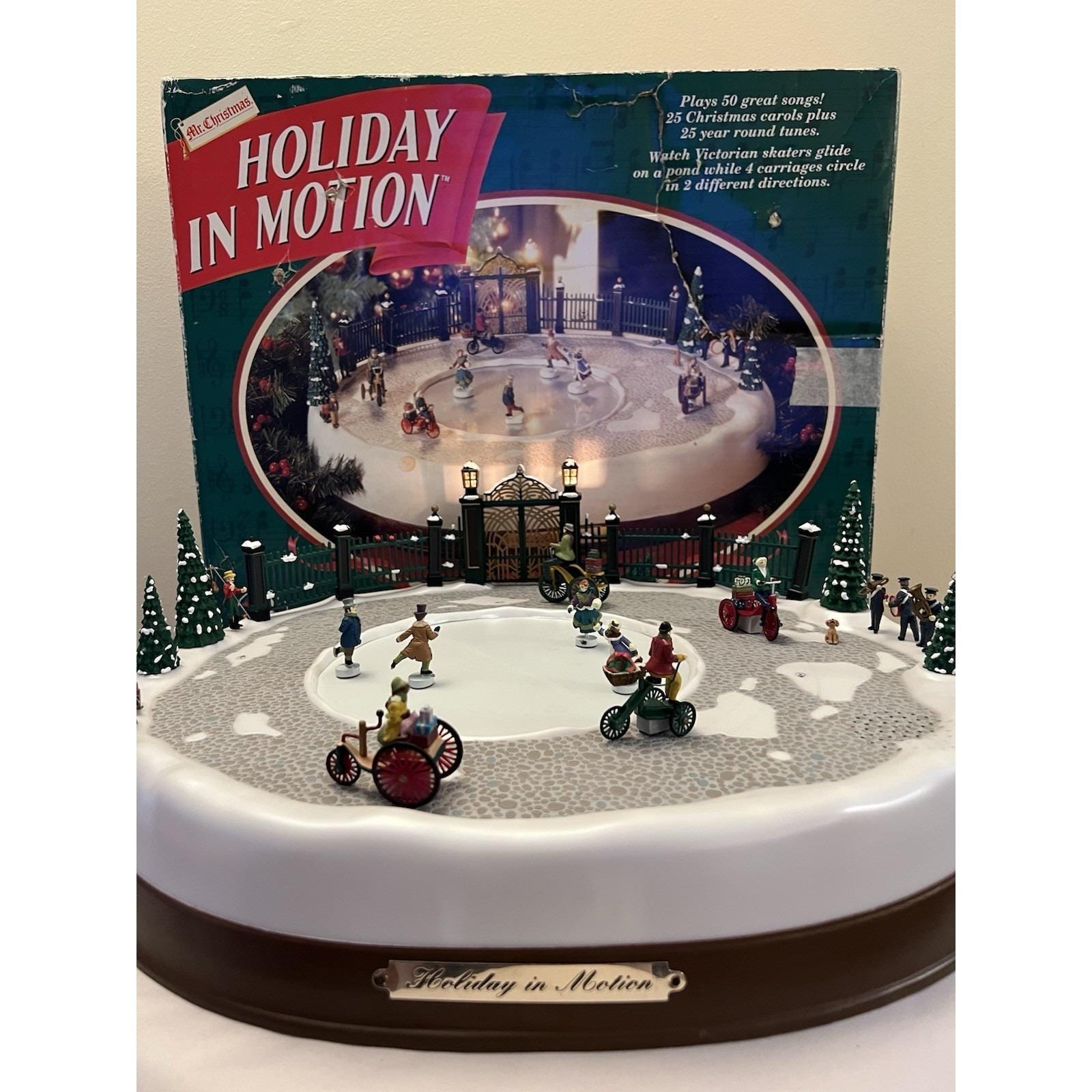 Mr Christmas Holiday Skaters - Etsy
