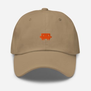 Claude Embroidered Dad Hat, AI Coding Hat, Developer Dad Cap, Minimal Tech Hat, Programmer Cap, Indie Hacker Hat, Terminal Aesthetic Cap