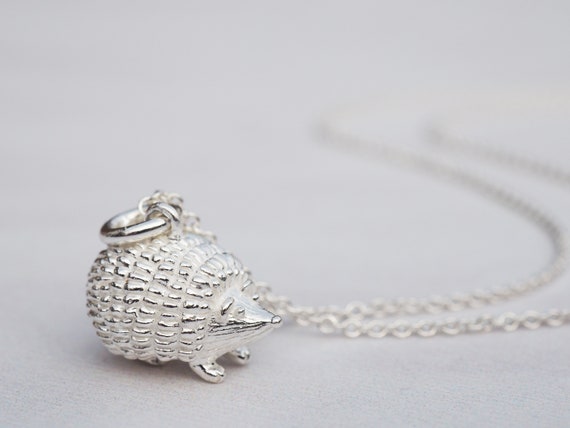 シルバー ヘッジホッグ ネックレス | スターリングシルバー - Etsy 日本