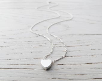 Litet Hjärthalsband, Sterlingsilver