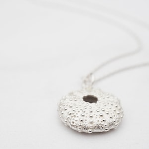 Sterling Silver Sea Urchin Necklace