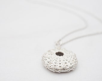 Sterling Silver Sea Urchin Necklace