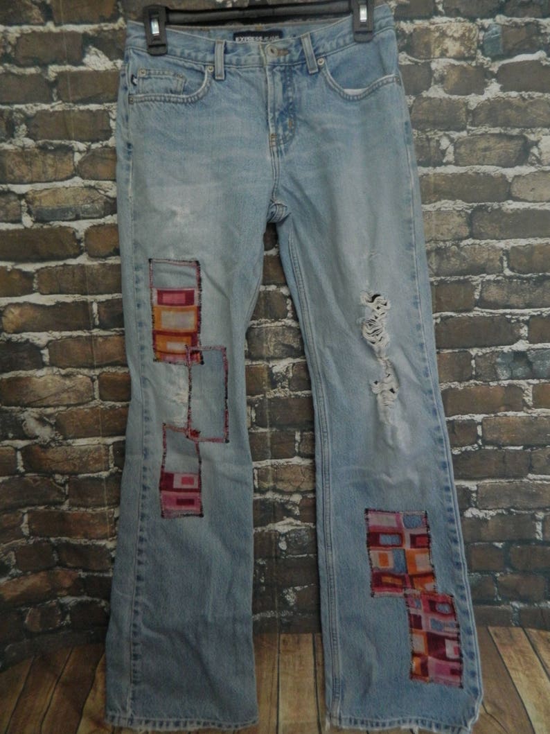 express fringe jeans