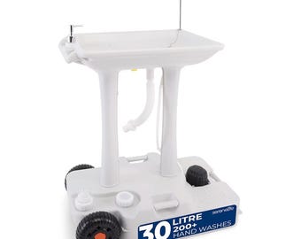 Lavabo portatile con pompa da 30 litri