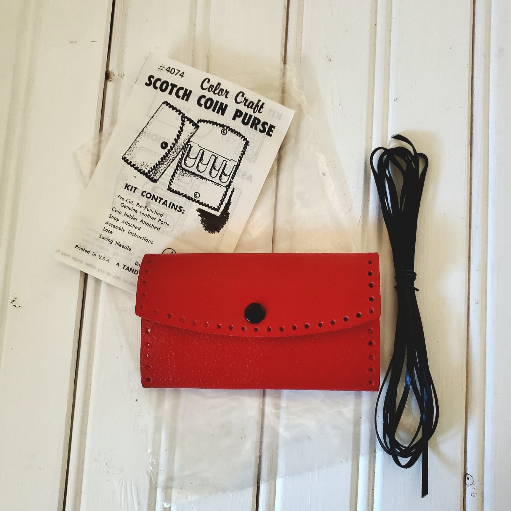 Drawstring Coin Pouch Kit — Tandy Leather, Inc.