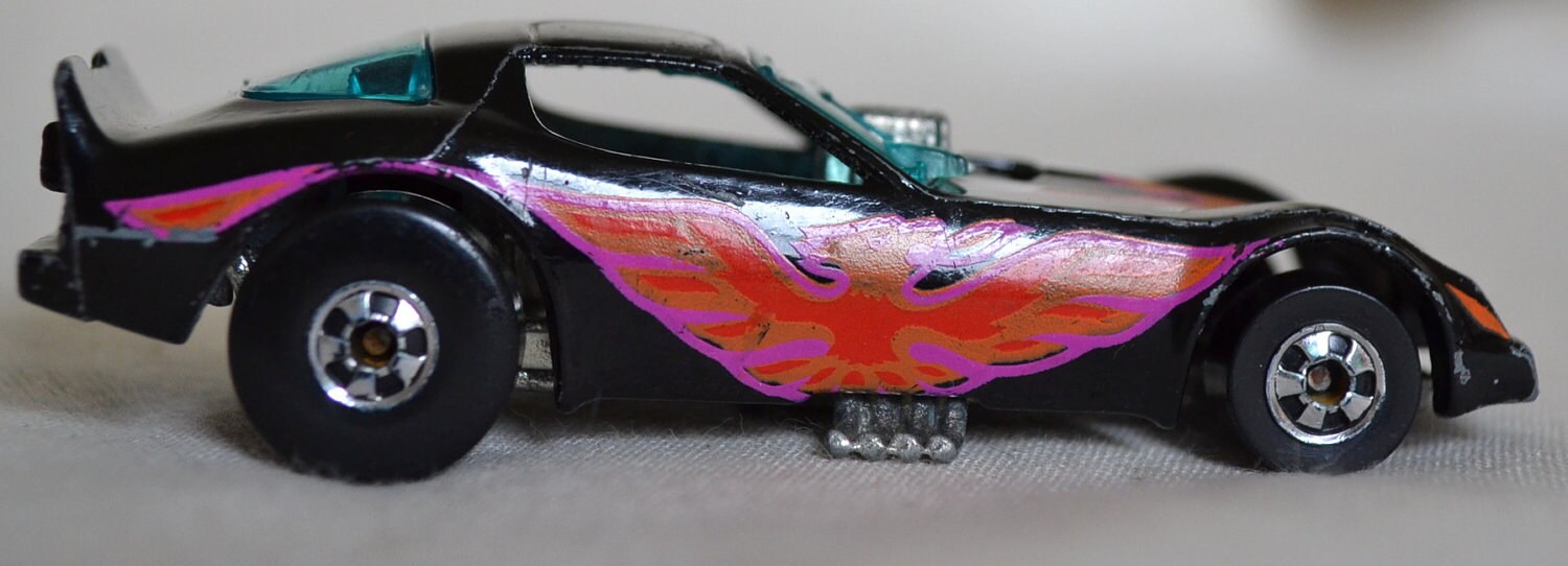 Hot Wheels Firebird Funny Car 1977 Black Kellogg Special Edition Drag