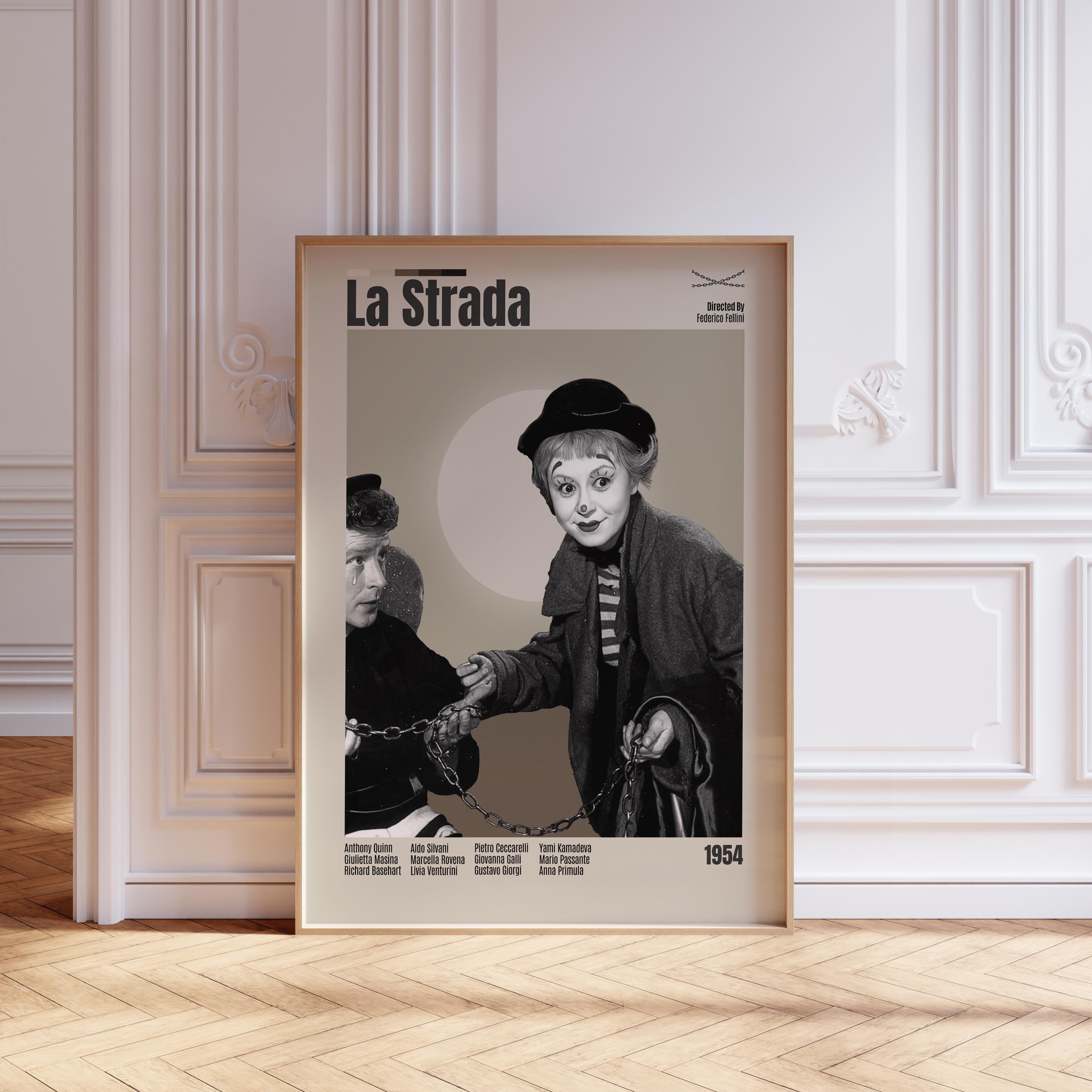 La strada poster - Etsy 日本