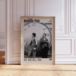 Rumble fish poster - Etsy 日本