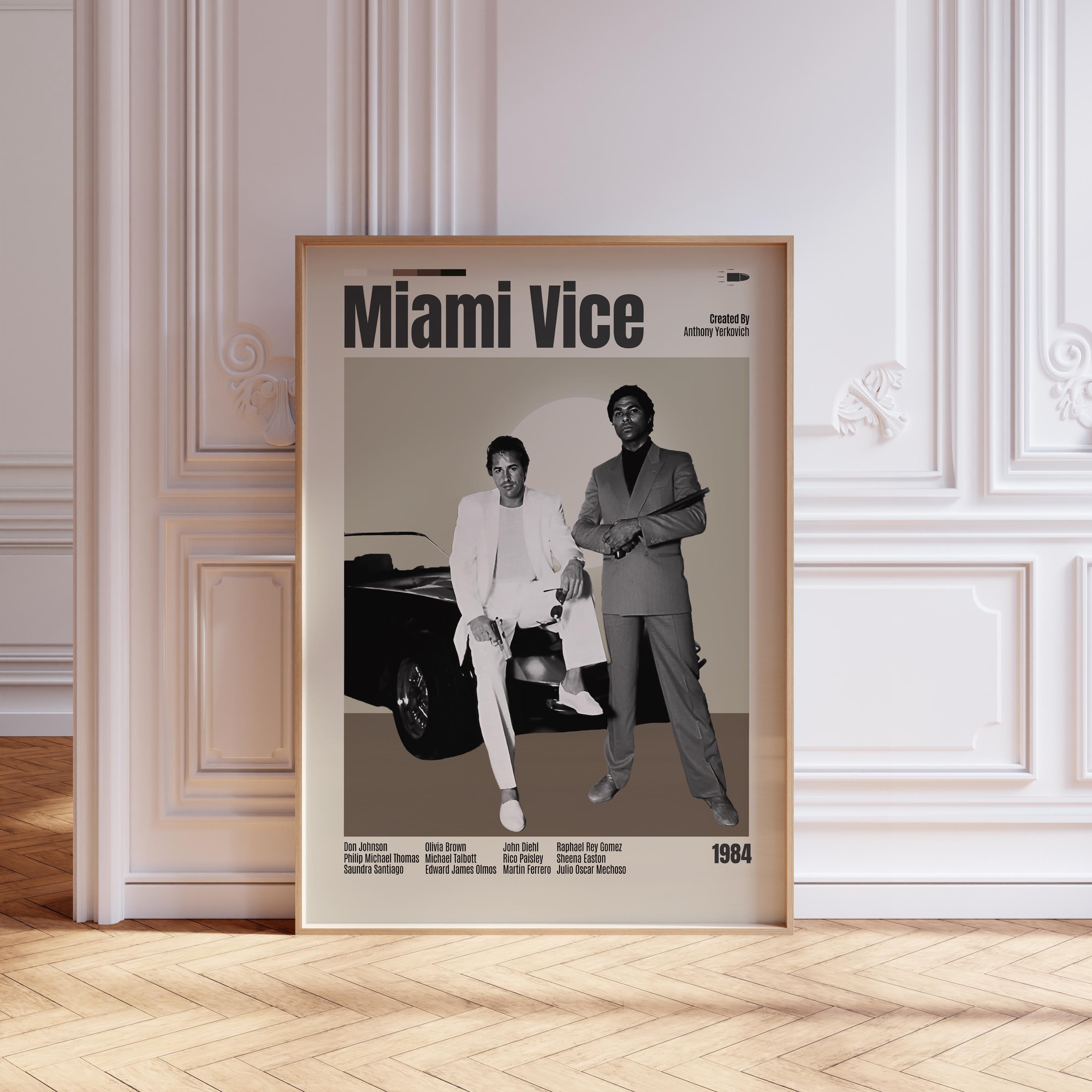 Miami Vice Poster - Etsy