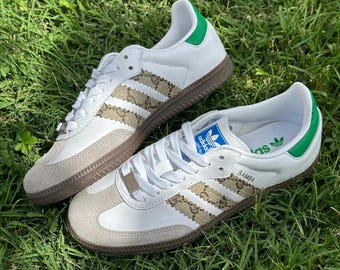 Adidas Samba OG White Sneakers 029002 Size 8.5 - Etsy