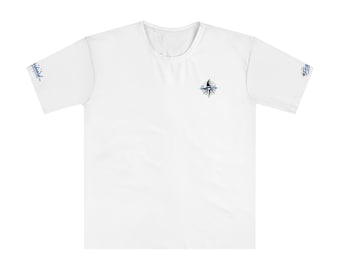 Kompas zeilboot T-shirt tot ziens waar de wind ons brengt