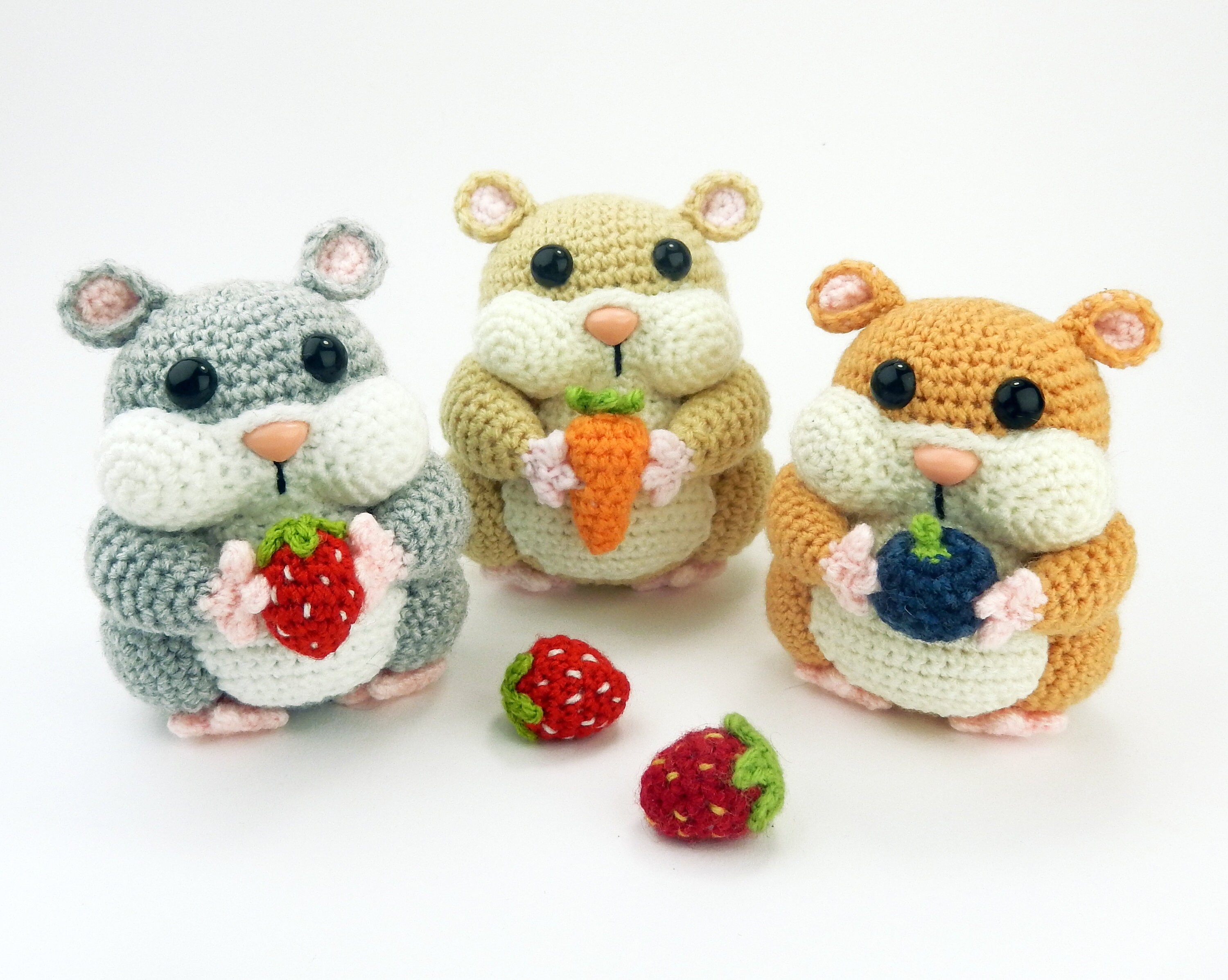 Hamish the Hamster Amigurumi Crochet Pattern Etsy