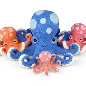 Otto the Octopus Amigurumi Crochet Pattern zdjęcie 9
