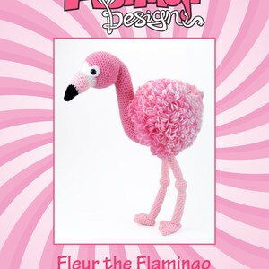 Fleur the Flamingo Amigurumi Crochet Pattern image 8