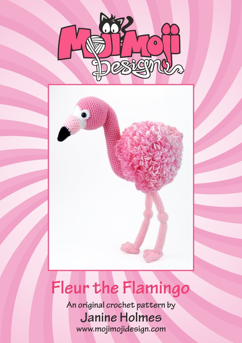 Fleur the Flamingo Amigurumi Crochet Pattern image 8