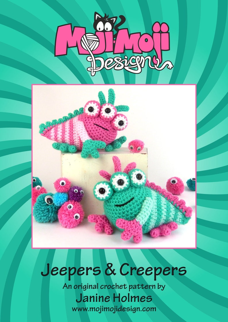 Jeepers and Creepers Amigurumi Crochet Pattern image 10