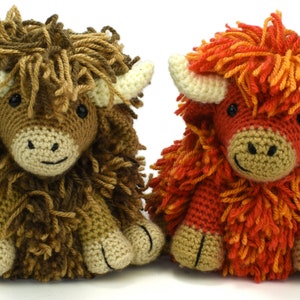 Hilda the Highland Cow Amigurumi Crochet Pattern image 4