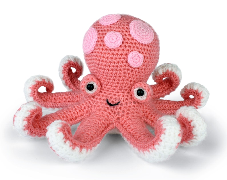 Otto the Octopus Amigurumi Crochet Pattern zdjęcie 8