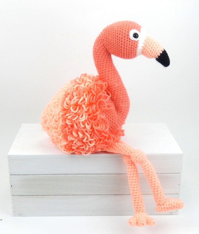 Fleur the Flamingo Amigurumi Crochet Pattern image 4