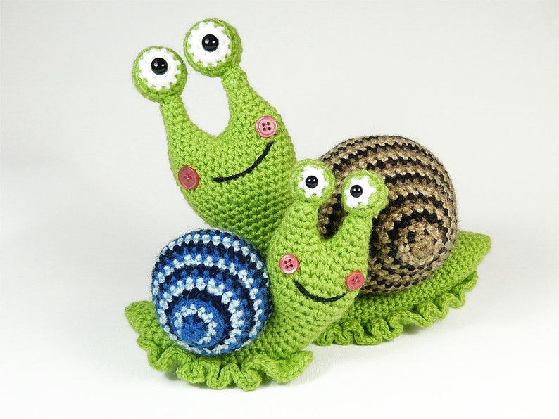 Shelley the Snail and Family Amigurumi Crochet Pattern image 4