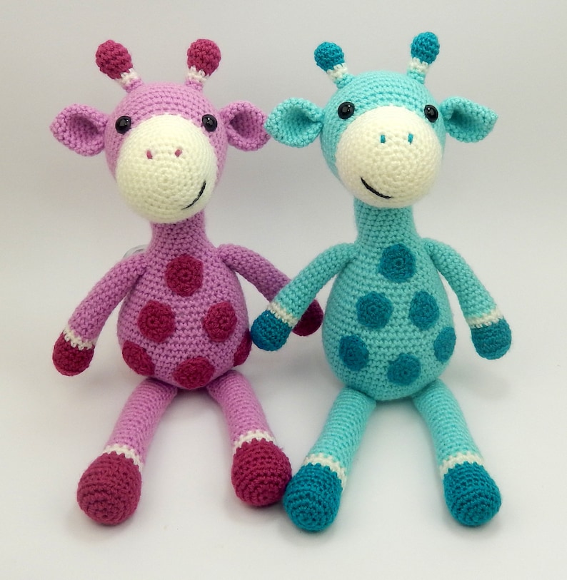 Giles the Giraffe Amigurumi Crochet Pattern image 4