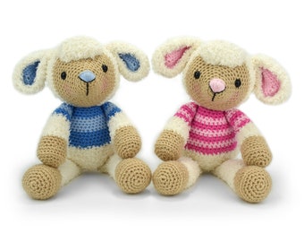 Lulu and Lollo Lamb - Amigurumi Crochet Pattern