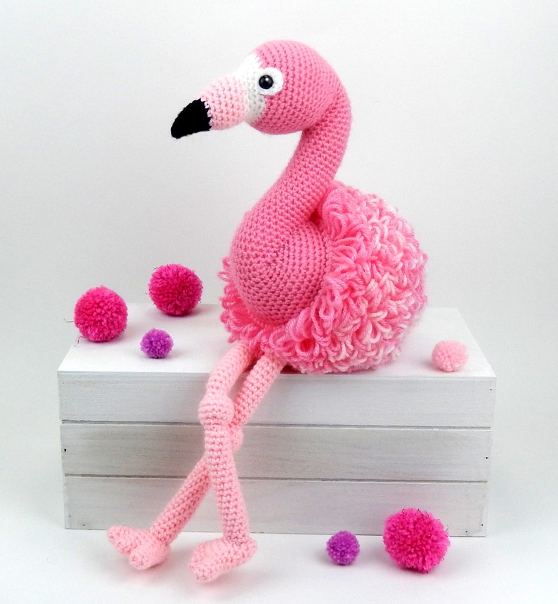 Fleur the Flamingo Amigurumi Crochet Pattern image 3