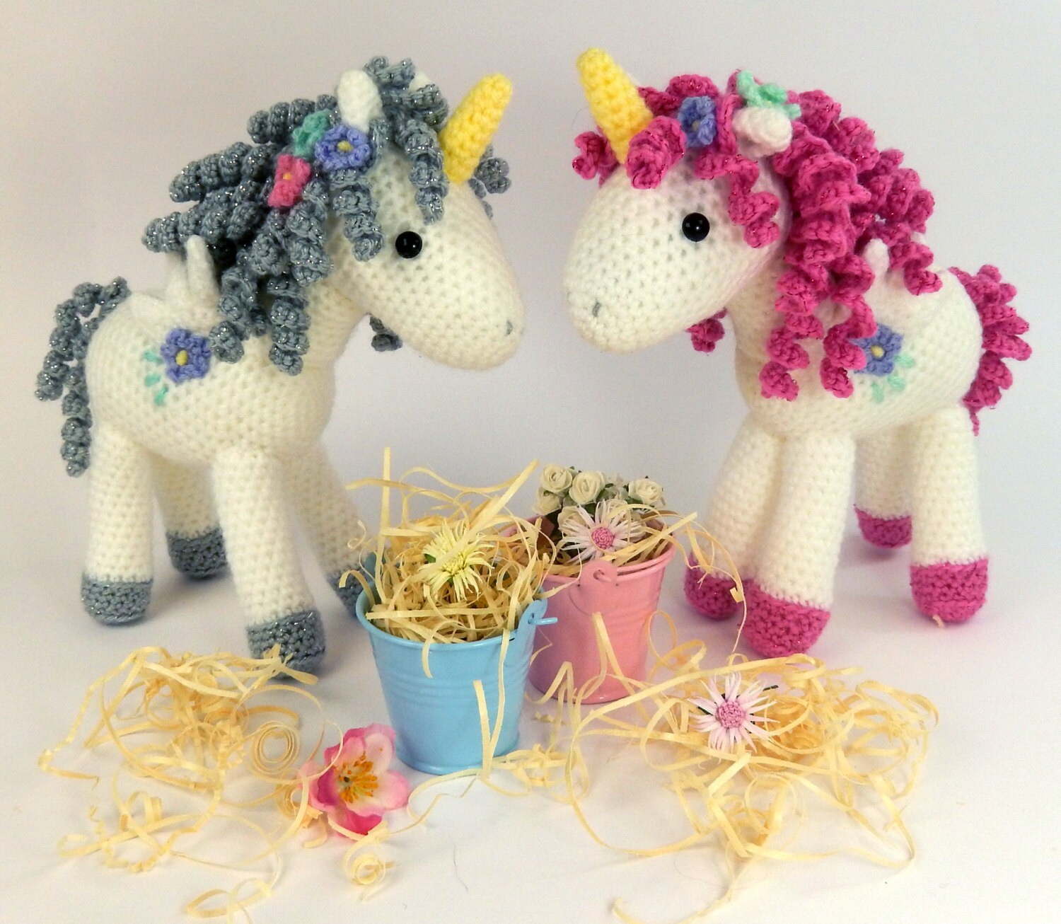 P*O様 ユニコーンさんの編みぐるみ◎ 受注制作＊＊＊ユニコーン のあみぐるみ あみぐるみ r-dog-111
